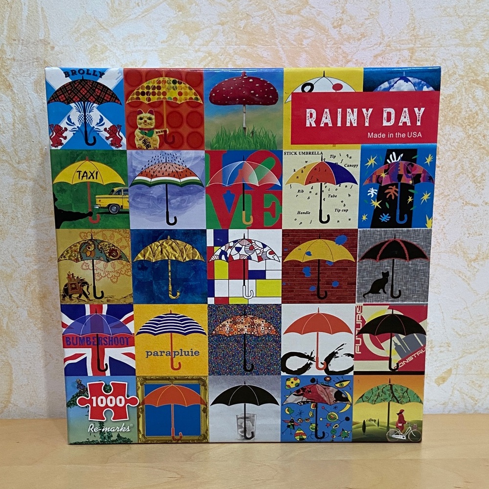 Re-Marks Rainy Day - 1000 Piece Puzzle